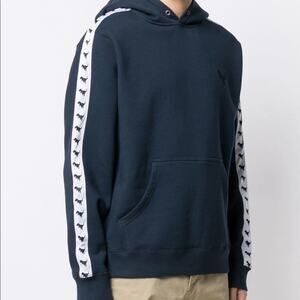 Coach Dinosaur Navy Blue Pullover Hoodie Sweater Sweatshirt Men’s XS